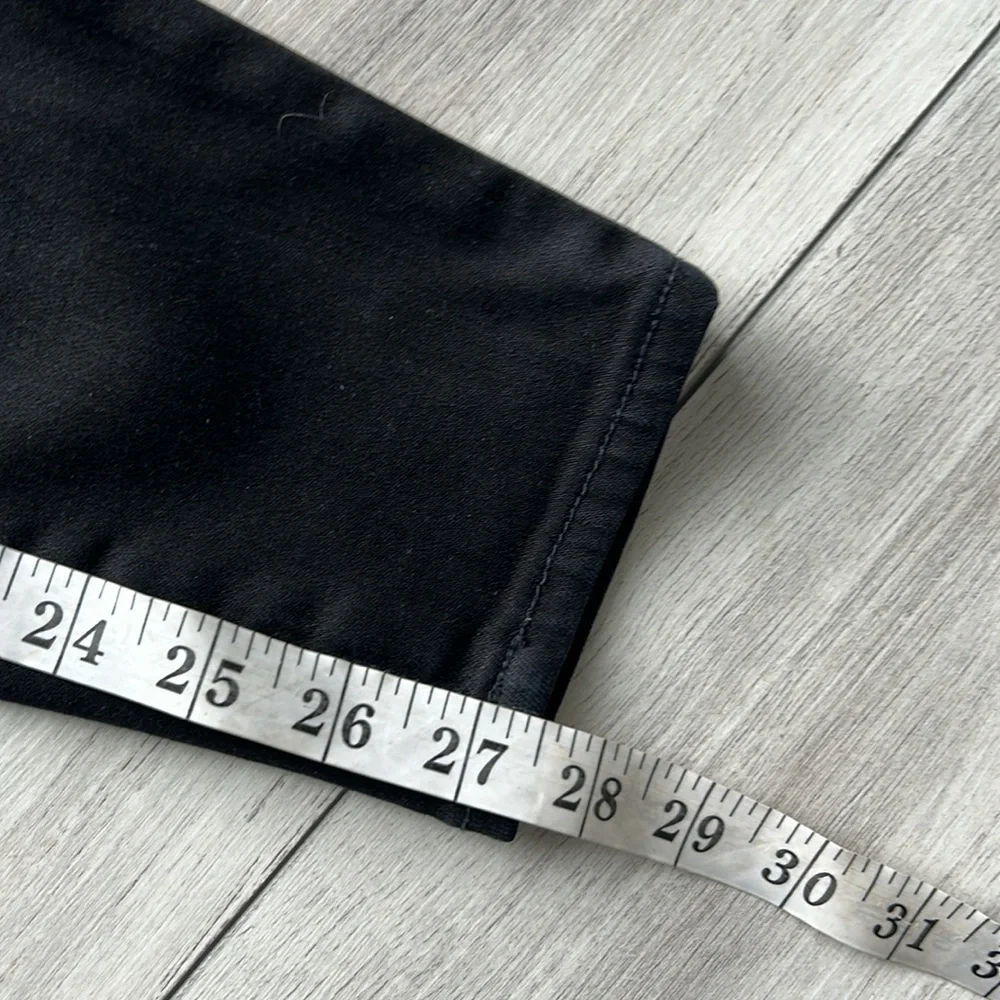 Pilcro and the letterpress high rise skinny jeans size 27 in black